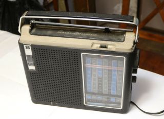 Ge 8 Band Model P4960a Short Wave Radio Am / Fm /ps/psair/ Mw / Sw/weather