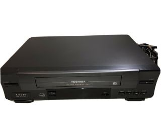 Toshiba W - 512 Vhs Player Vcr 4 Head Hi Fi Stereo Video Recorder W512