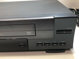Toshiba W - 512 VHS Player VCR 4 Head Hi Fi Stereo Video Recorder W512 3