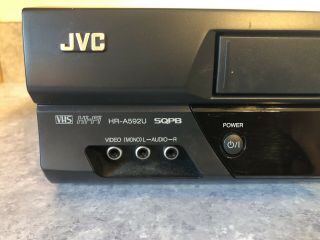 JVC VCR HI FI Stereo Pro - Cision 4 Head MTS HR - A592U with Tape 3