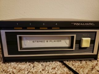 Realistic Stereo 8 Track Player Model 14 - 935 Tr - 169