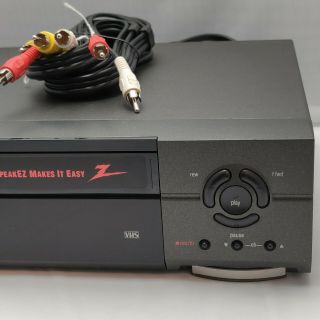 Zenith SpeakEZ VRC420 Video Cassette Recorder VCR VHS Tape Player Recorder 3