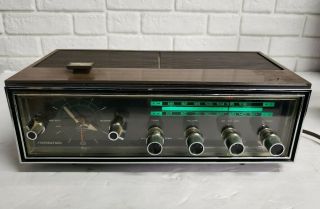Soundesign Am/fm Vintage Alarm Clock Radio Model 3430