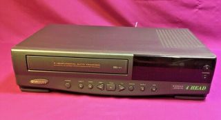 Samsung Vr5604 4 Head Vcr Video Cassette Recorder Vhs Tape Player Recorder