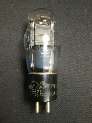 Rca Cunningham Engraved 45 Power Amplifier Vacuum Tube (ux - 245) 1.  8624