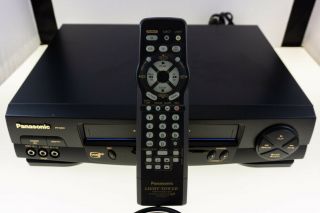 Panasonic Vcr Pv - 9451 Omnivision 4 Head Hi - Fi Stereo,  Remote,  Cables