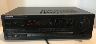 Vintage Pioneer Sx - 251r Stereo Receiver With Graphic Equalizer.  Great