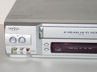 Sanyo VWM - 800 Stereo Hi - Fi VHS ET VCR Video Cassette Recorder Player 2