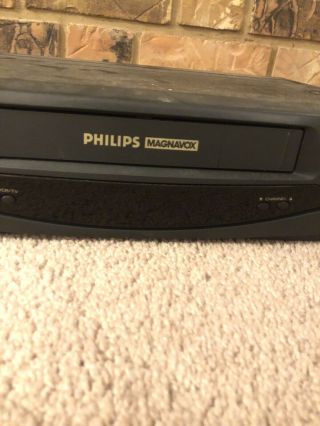 Magnavox Philips VHS HQ 4 Head Stereo VCR VRZ262AT21 Recorder Player Great 3