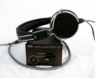 Stax Sr - 40 Electret Earspeaker With Srd - 4 Adapter