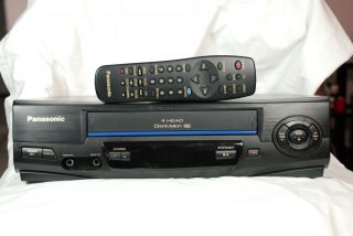 Ex - Panasonic Pv - V4021 4 Head - Omnivision - Vhs - Vcr Player