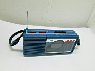 Soundesign Color Tunes Portable Am/fm Radio Cassette Player Blue Mini Boombox