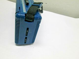 Soundesign Color Tunes Portable AM/FM Radio Cassette Player Blue Mini Boombox 3
