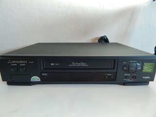 Mitsubishi - Stereo Video Cassette Recorder / Player - Hs - U540 -  No Remote