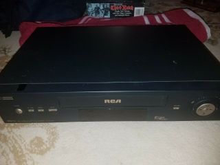 Rca Vcr Vhs Player Model Vr694hf Video Cassette Recorder Great