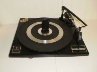 Vintage Zenith Micro Touch 2/g Stereo Turntable From Console