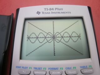 Texas Instruments TI 84 PLUS graphing calculator ti - 84 plus - 3