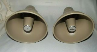 Two Bogen Model Spt15a Speakers With Variable Tap Xfmr Read Look