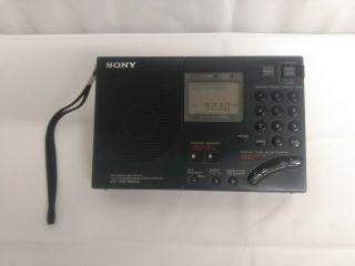 Sony Icf - Sw7600g Fm/sw/mw/lw Pll Synthesized World Band Receiver Radio