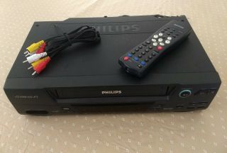 Philips Vcr / Great Picture / Vr620cat21 / / With Remote