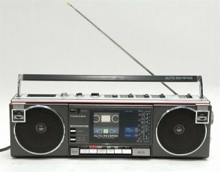 Toshiba RT - SF5 AutoReverse Cassette AM/FM/SW Radio Stereo Player Recorder Parts 2