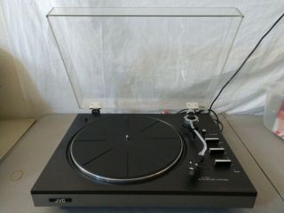 Vintage Jvc Jl - A20 Turntable W/ Dust Cover (comes With Belt)