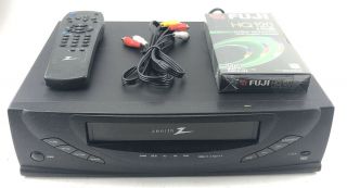 Zenith Vrb4215 Vcr 4 - Head Hi - Fi Vhs Player Recorder With Remote