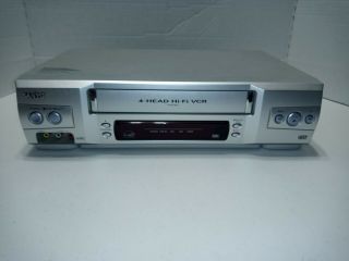 Sanyo Vwm - 800 4 Head Hi - Fi Stereo Vhs Vcr Player Video Cassette Recorder -