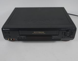 Sony Slv - N50 Vcr Vhs Player / Recorder Hifi Stereo & No Remote