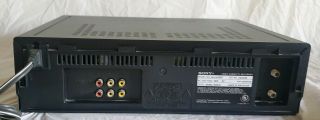 SONY SLV - 678HF VHS VCR Player Recorder No Remote & 2 TDK blank tapes 2