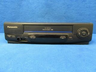 Panasonic Pv - V4021 Omnivision 4 - Head Vcr Video Cassette Recorder Vhs Player