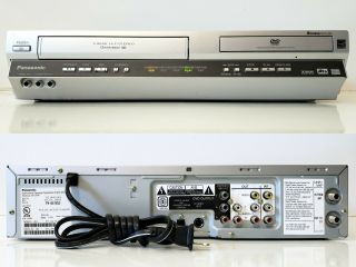 Dvd/vhs Hifi Vcr Combo Player Recorder Panasonic Pv - D4745s