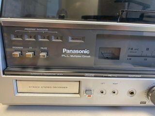 Panasonic PLL Multiplex Circuit 8 Track,  Stereo And Phonograph Model (SE - 3170) 2