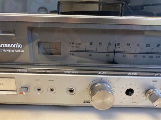 Panasonic PLL Multiplex Circuit 8 Track,  Stereo And Phonograph Model (SE - 3170) 3