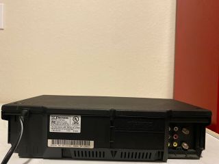 Emerson EWV401B Hi - Fi 19 Micron 4 Head VHS VCR Player/Recorder - 3