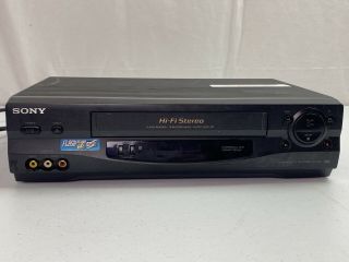 Sony Video Cassette Recorder Slv - N55 Vhs Vcr And