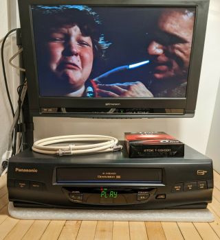 Panasonic Pv - V4020 Vcr Vhs Player Hifi Video Cassette Recorder Omnivision
