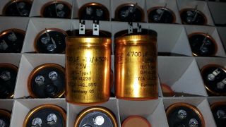 12pcs Nos Roe Gold Ey /a 4700uf 25v Audio Grade L.  L Hi_end Capacitors
