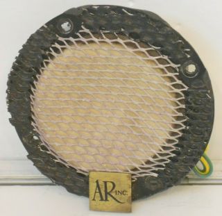 Vintage Acoustic Research Ar - 4 Speaker Tweeter W Grill & Screws