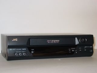 Jvc Hr - A592u 4 - Head Hi - Fi Stereo Vcr Sqpb Video Cassette Recorder