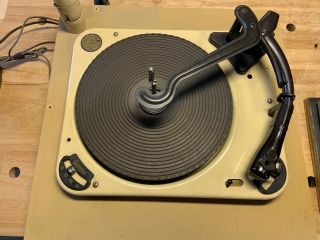 Garrard Rc 121/4d Record Changer From Parted Fisher Model 51 - B Console