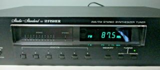 Vintage Fisher " Studio Standard " Fm - 2421 Am/fm Stereo Synthesizer Tuner