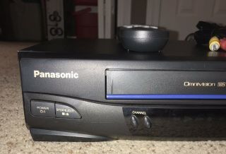 Panasonic PVQ - V201 Omnivision VCR VHS Player 2