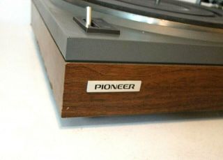 Vintage PIONEER PL - 1150 Automatic Return Stereo TURNTABLE Record Player,  REPAIR 3