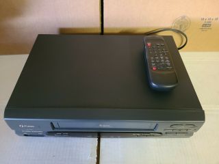 Funai FE426E VCR 4 Head Hi - Fi VHS Player Video Cassette Recorder Remote 2