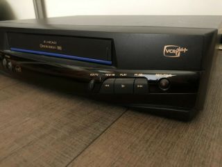 Panasonic PV - 8402 VCR Video Cassette Recorder WITH REMOTE & Great 3