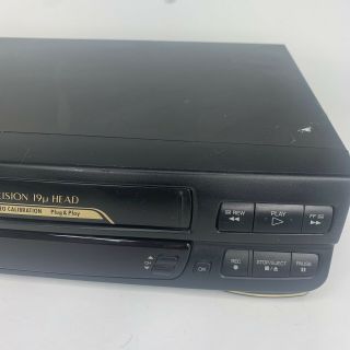 JVC HR - J643U Pro - Cision 19u Head Hi - Fi VCR/VHS Player/Recorder/Cables No Remote 3