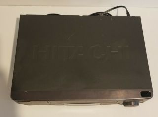 Hitachi VTFX624A VHS VCR Dynamic Picture Enhancer with Remote 2