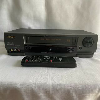 Hitachi Vt - Fx6500a Video Cassette Recorder Vhs Hi - Fi Stereo Vcr With Remote