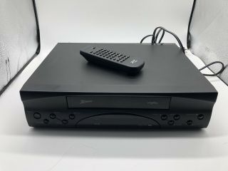 Zenith Vr4227hf 4 Head Hifi Vcr Player Plus With Remote And